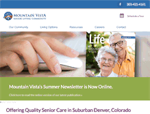 Tablet Screenshot of mountainvista.net